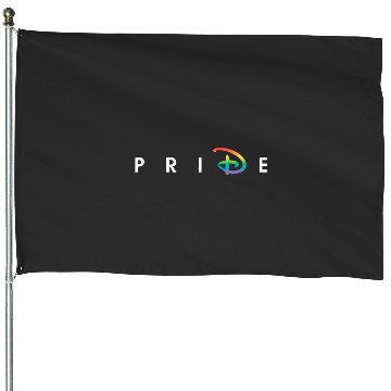 Discover Disney Pride House Flags