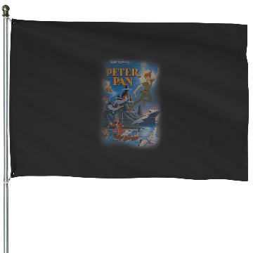 Discover Disney Peter Pan Main Characters Never Land  Poster House Flags