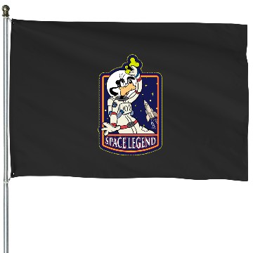 Discover Disney Astronaut Goofy Space Legend House Flags