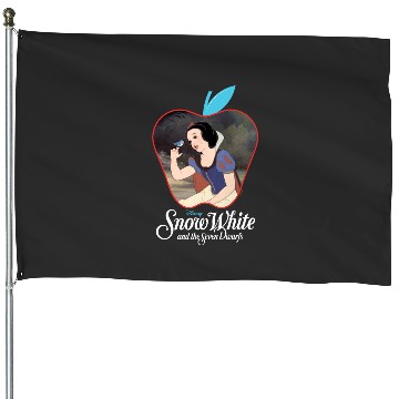 Discover Disney Princess - Snow White Apple Silhouette House Flags