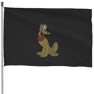 Discover Disney Pluto Graphic House Flags