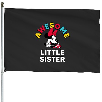 Discover Disney - Awesome Little Sister House Flags