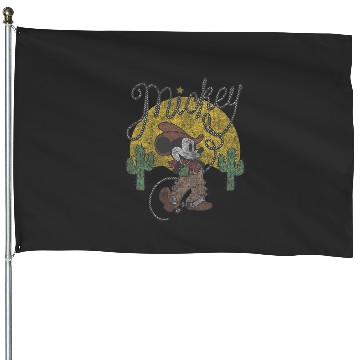 Discover Disney Mickey Mouse Cowboy House Flags