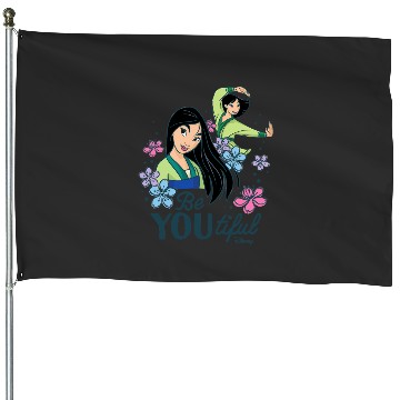 Discover Disney Princess - Be Youtiful Mulan House Flags