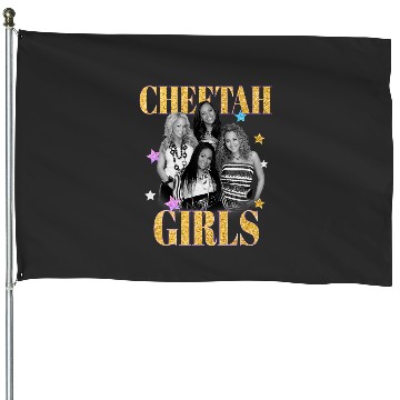 Discover Disney The Cheetah Girls Main Cast  Group Shot House Flags