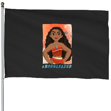 Discover Disney Moana BornLeader House Flags