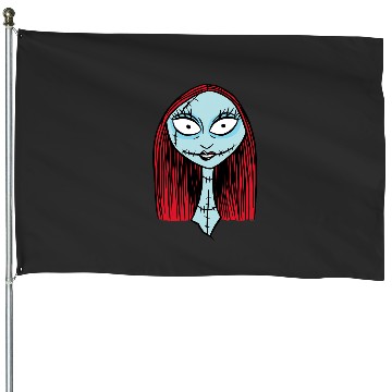 Discover Disney The Nightmare Before Christmas Sally Big Face House Flags
