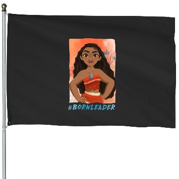 Discover Disney Moana BornLeader House Flags