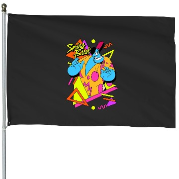 Discover disney aladdin genie 90s style House Flags