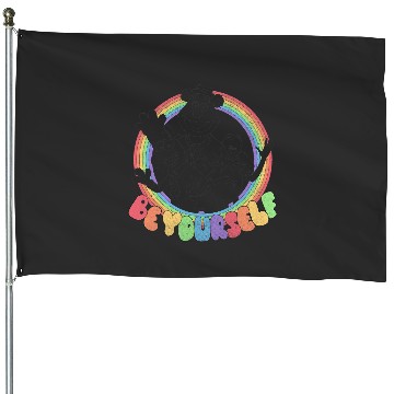 Discover Disney The Muppets Be Yourself Rainbow House Flags