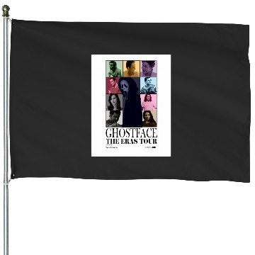 Discover Scream Eras Tour Ghostfaces Version House Flags