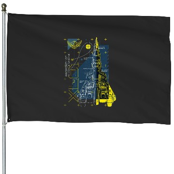 Discover Disney Pixar Lightyear XL-01 Property Of Star Command Poster House Flags