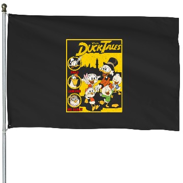 Discover Disney DuckTales Comic Book Cover House Flags