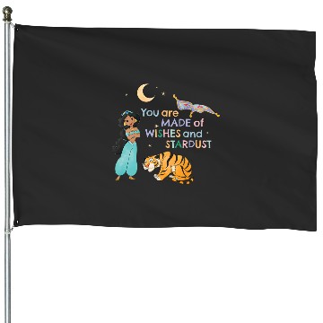 Discover Disney Aladdin Jasmine You Are Made Of Wishes And Stardust House Flags