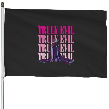 Discover Disney Villains - Maleficent Truly Evil Stacked House Flags