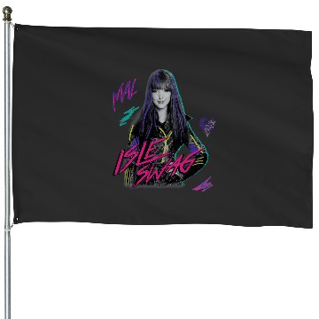 Discover Disney Descendants 2 Mal Isle Swag House Flags