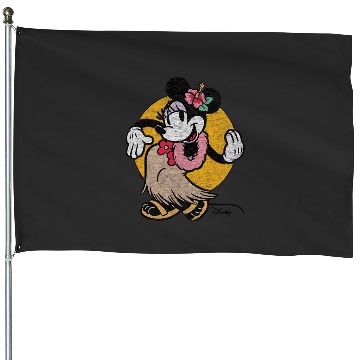 Discover Disney - Minnie Hula House Flags