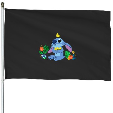 Discover Disney Stitch and Ba House Flags
