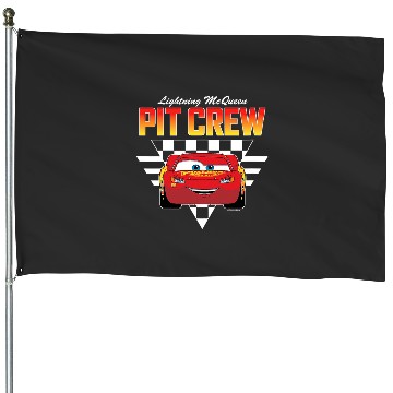 Discover Disney Pixar - McQueen Pit Crew House Flags