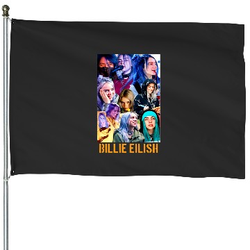 Discover Billie Eilish Eras Tour Racerback House Flags