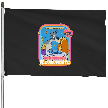 Discover Disney Lady and The Tramp Deliciously Romantic House Flags