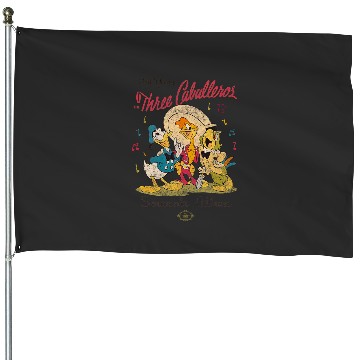 Discover Disney The Three Caballeros Classic House Flags