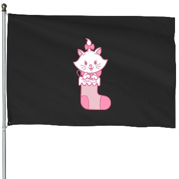 Discover Disney Aristocats Marie Christmas Simple Stocking House Flags