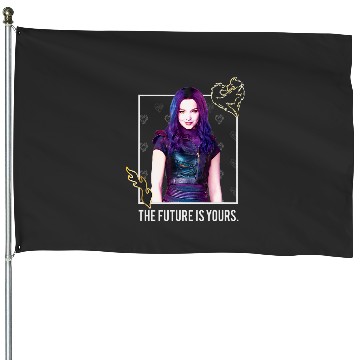 Discover Disney Descendants Mal The Future Is Yours House Flags