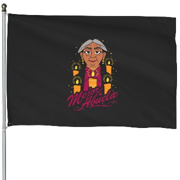 Discover Disney Encanto Alma Madrigal Mejor Abuela House Flags