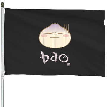 Discover disney Pixars bao dumpling face House Flags