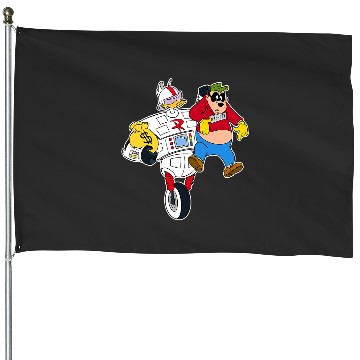 Discover Disney Gizmoduck and Beagle Boy DuckTales House Flags