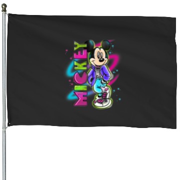 Discover Disney Mickey Mouse Airbrush House Flags