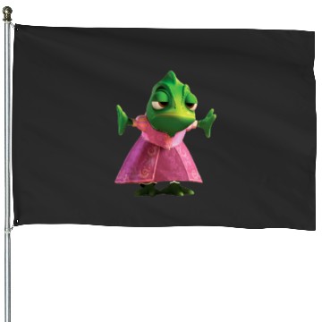 Discover Pascal the Chameleon from Disney Tangled House Flags