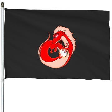 Discover Warrior Princess Sticker1: Disney Mulan Anime Mushu, Mulan and Mushu House Flags