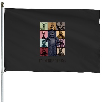 Discover Five Nights At Freddys Eras Tour Essential House Flags