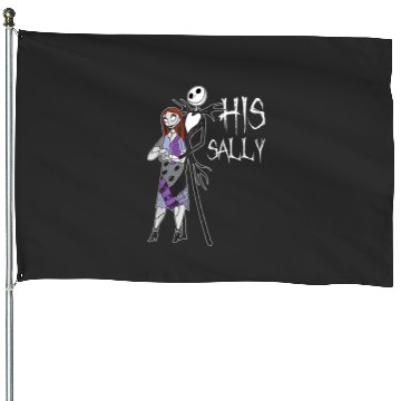 Discover Disney The Nightmare Before Christmas His Sally House Flags