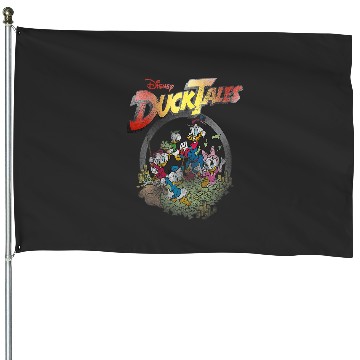 Discover Disney DuckTales Money House Flags