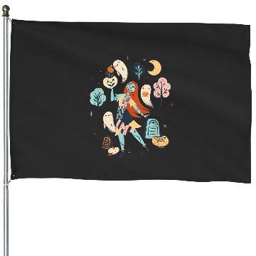 Discover Disney The Nightmare Before Christmas Sally Ghost Halloween House Flags