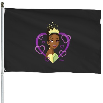 Discover Disney Princess - Tiana Heart House Flags