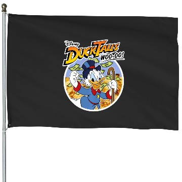 Discover Disney Ducktales Classic Uncle Scrooge Woo-Oo House Flags