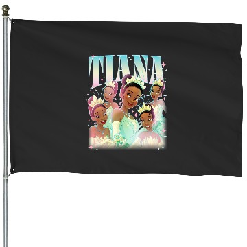 Discover Disney The Princess And The Frog Beautiful Tiana Portraits House Flags