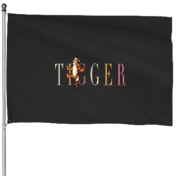 Discover Disney Winnie The Pooh Tigger Simple Text Sweatshirt House Flags