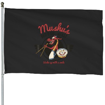 Discover Disney Mulan Mushu'S Bed Breakfast Poster House Flags
