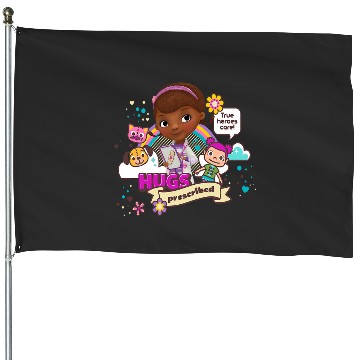 Discover Disney Doc McStuffins Hugs Prescribed House Flags