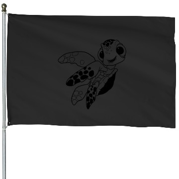 Discover Disney Pixar Finding Nemo Squirt Outline Pocket Wave House Flags