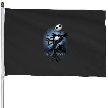 Discover Disney Nightmare Before Christmas Jack Pose House Flags