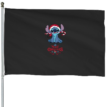 Discover Merry Christmas Stitch  Lilo  Stitch Cute Lovable Character Sticker, Stitch Eras Tour , Stitch Shirt, Disney Land Lilo and Stitch House Flags