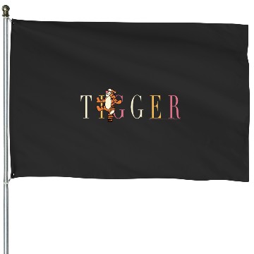 Discover Disney Winnie The Pooh Tigger Simple Text Tank Top House Flags