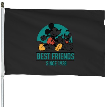 Discover Disney Mickey'S 90Th Bff House Flags