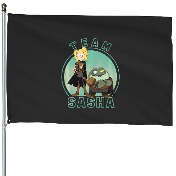 Discover Disney Channel Amphibia Team Sasha House Flags